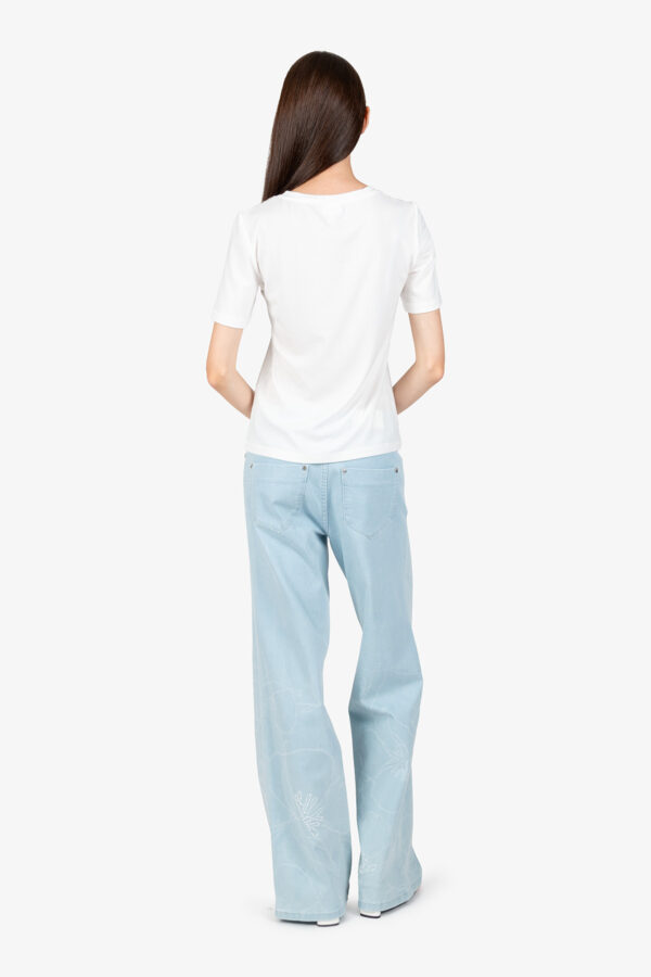 Feminines Kurzarm-Shirt – Bild 3