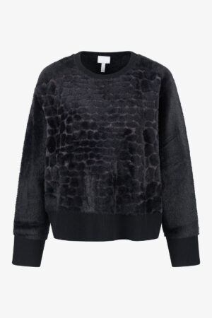 Pullover in Python-Jacquard-Strick