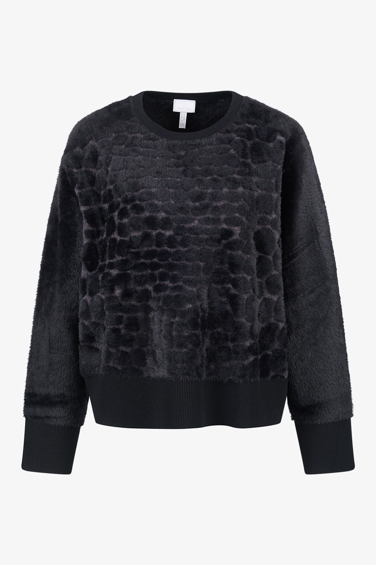 Pullover in Python-Jacquard-Strick