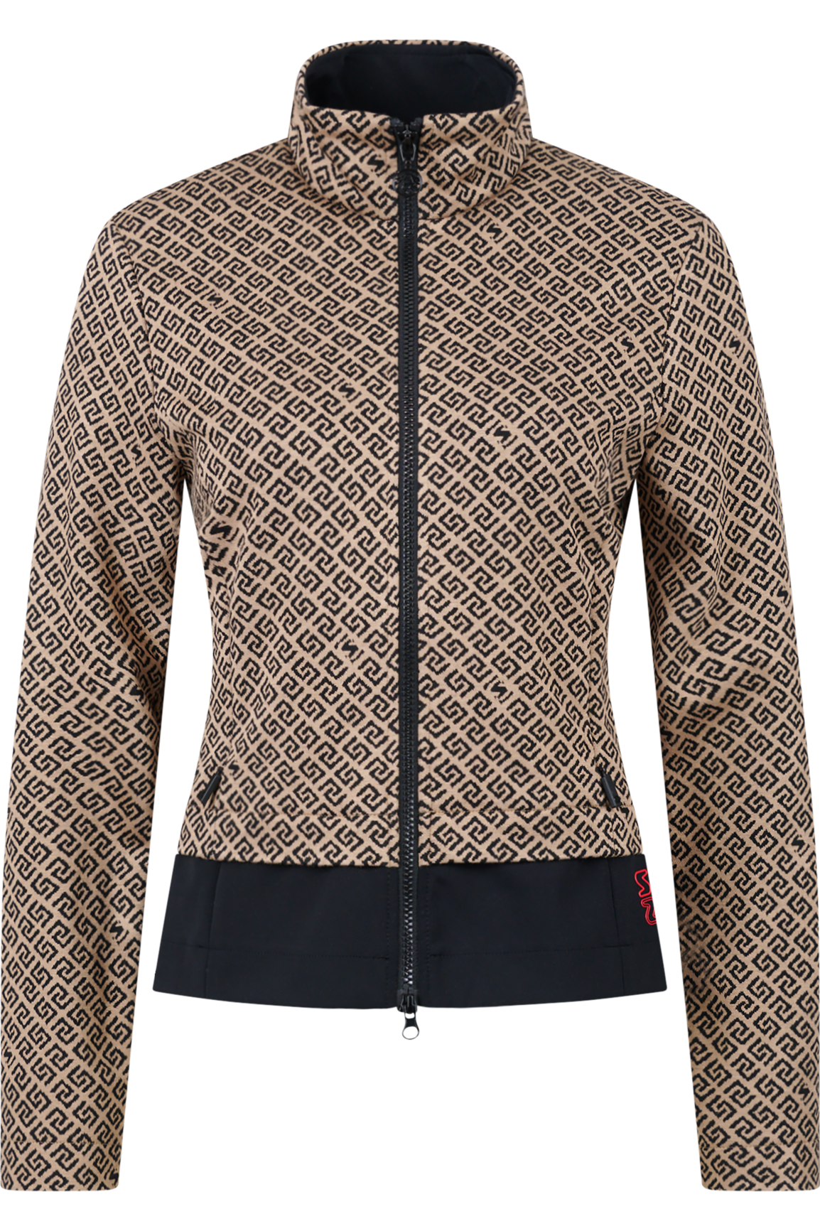 Jacke im Jacquard-Design