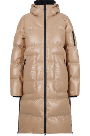 Daunenmantel mit grossen Taschen