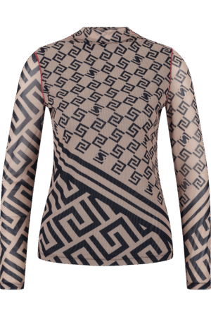 Doppellagiges Meshshirt