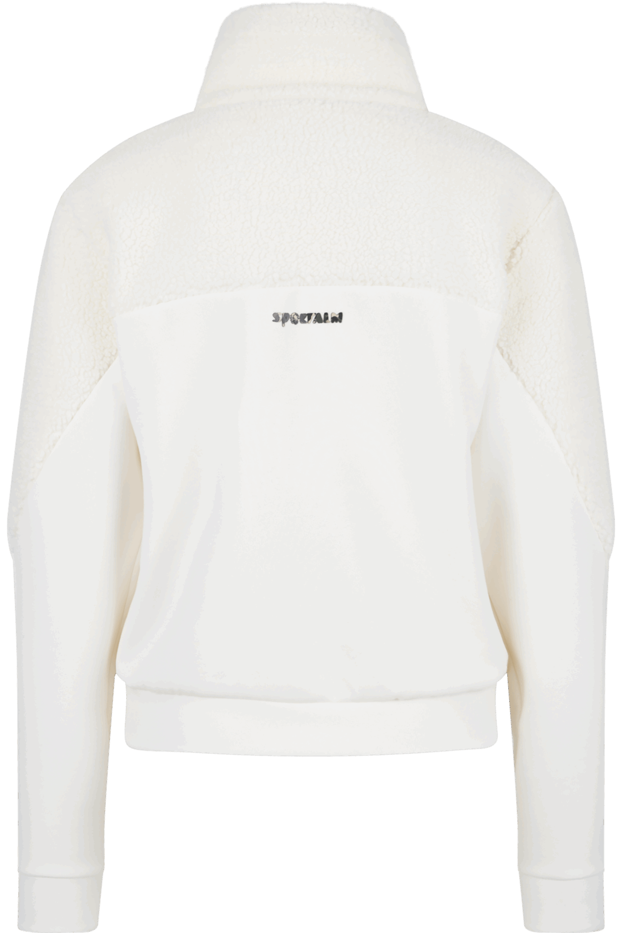 Sweatjacke mit Teddystoff – Bild 2