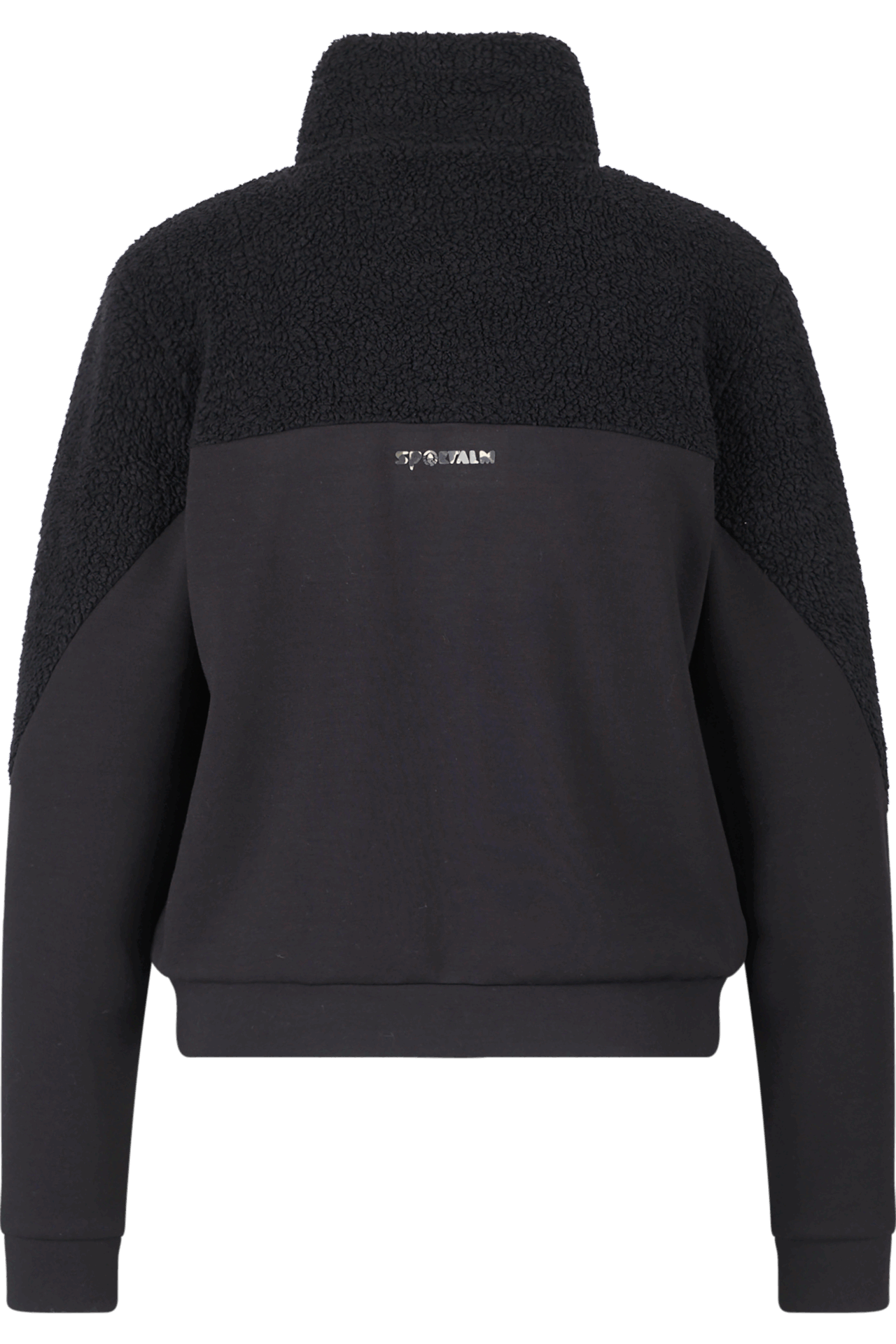 Sweatjacke mit Teddystoff – Bild 4