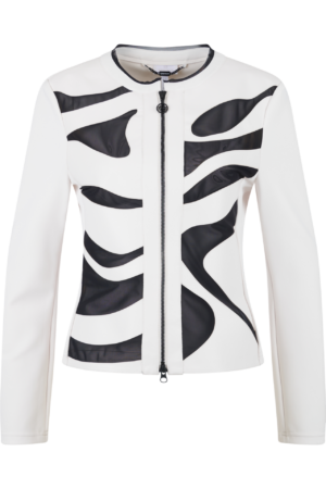 Edle Jacke mit Lasermotiv
