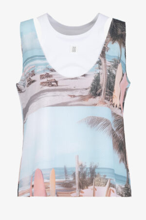 Sommerliches Print-Top