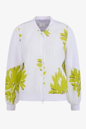 Blumenprint Sweatjacke